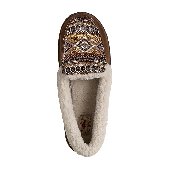 Skechers Bobs Cozy Kiss Boho Bliss Womens Memory Foam Faux Fur Trim Slip-On Slippers