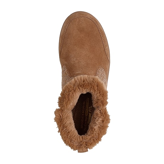 Skechers Womens Relaxed Fit Easy Going Cozy Lodge Flat Heel Winter Boots