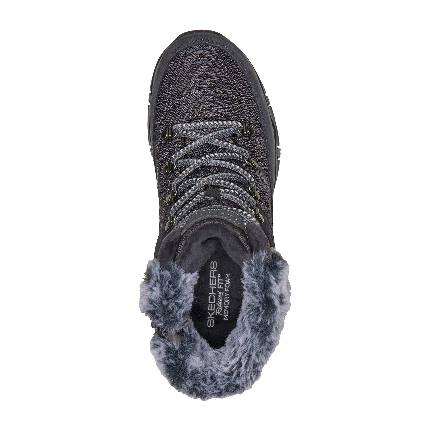Skechers Womens Trego Fleece Lined Flat Heel Winter Boots