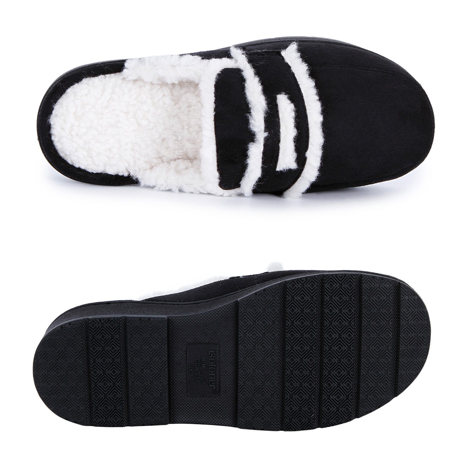 Isotoner Scuff Womens Slip-On Slippers
