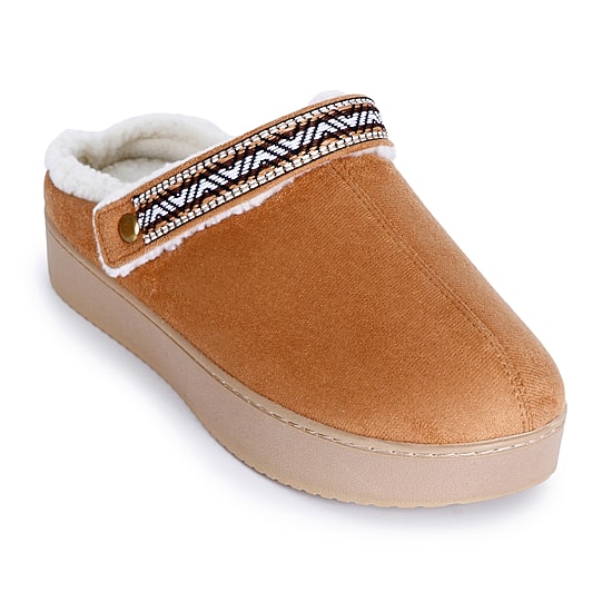 Isotoner Platform Womens Clog Slippers
