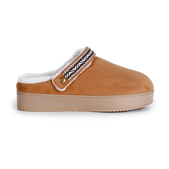 Isotoner Platform Womens Clog Slippers
