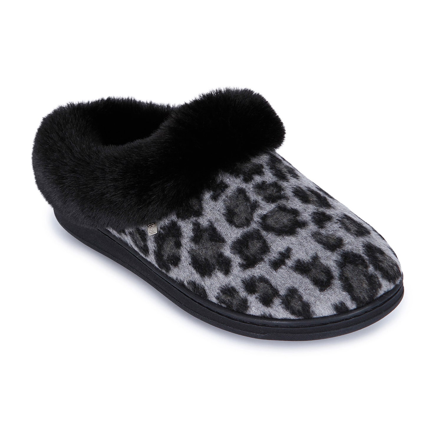 Isotoner Brushed Womens Memory Foam Clog Slippers