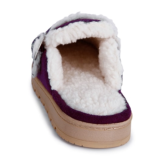 Isotoner Buckle Scuff Womens Slip-On Slippers