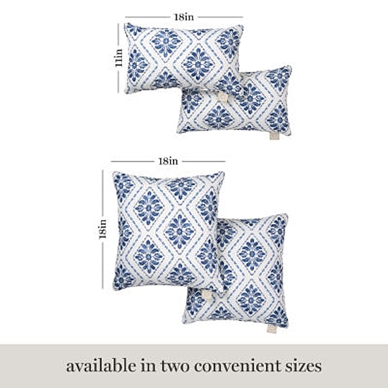 Martha Stewart Becca 2-pc. Rectangular Throw Pillow