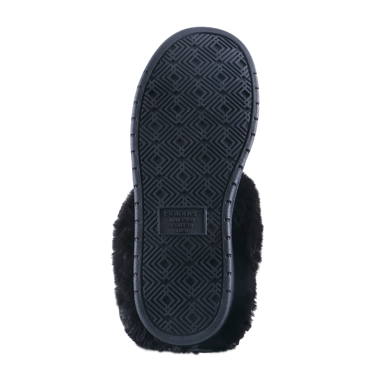 Isotoner Lurex Womens Clog Slippers
