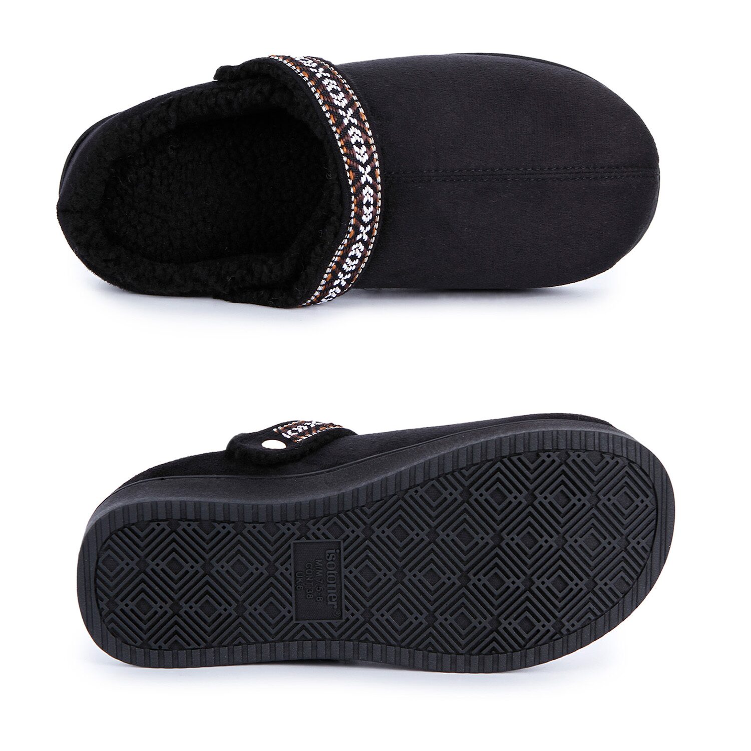 Isotoner Platform Womens Clog Slippers