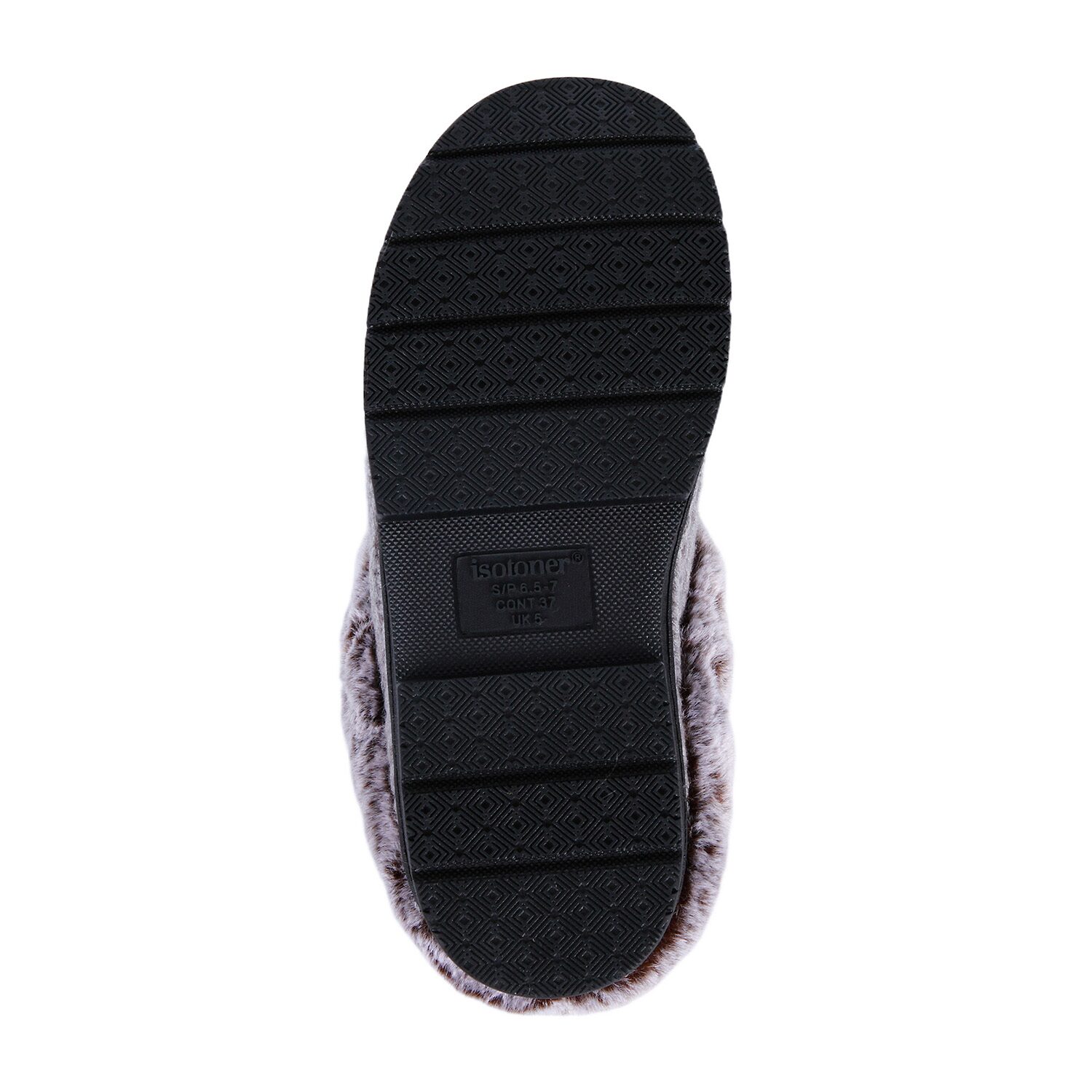 Isotoner Cable Knit Womens Clog Slippers