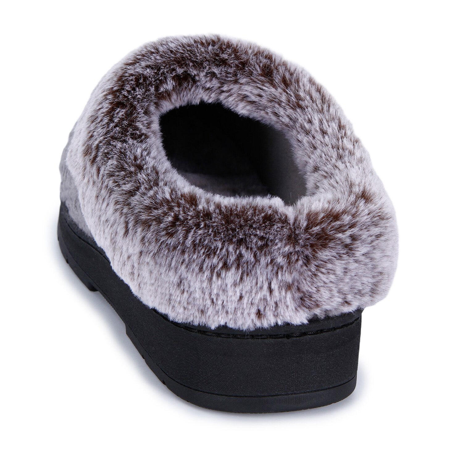 Isotoner Cable Knit Womens Clog Slippers
