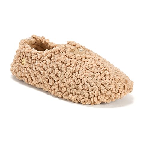 Dearfoams Lounge Slipper Sock Womens Slip-on Slippers In Brown