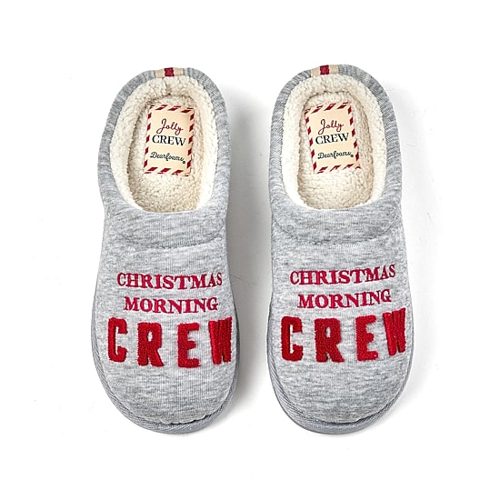 Dearfoams Womens Crew Womens Clog Slippers