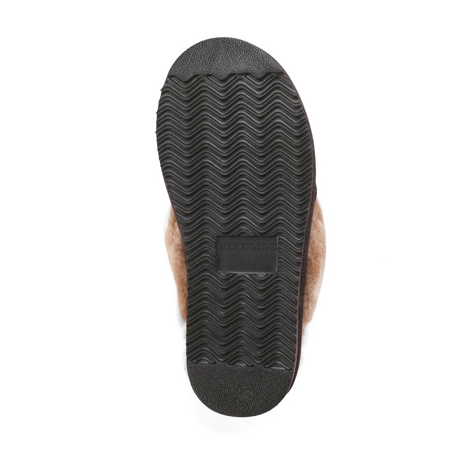 Dearfoams Sydney Genuine Shearling Scuff Womens Slip-On Slippers