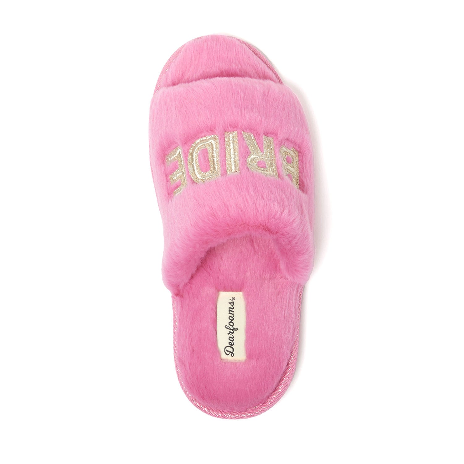 Dearfoams Lane Bridal Womens Slip-On Slippers