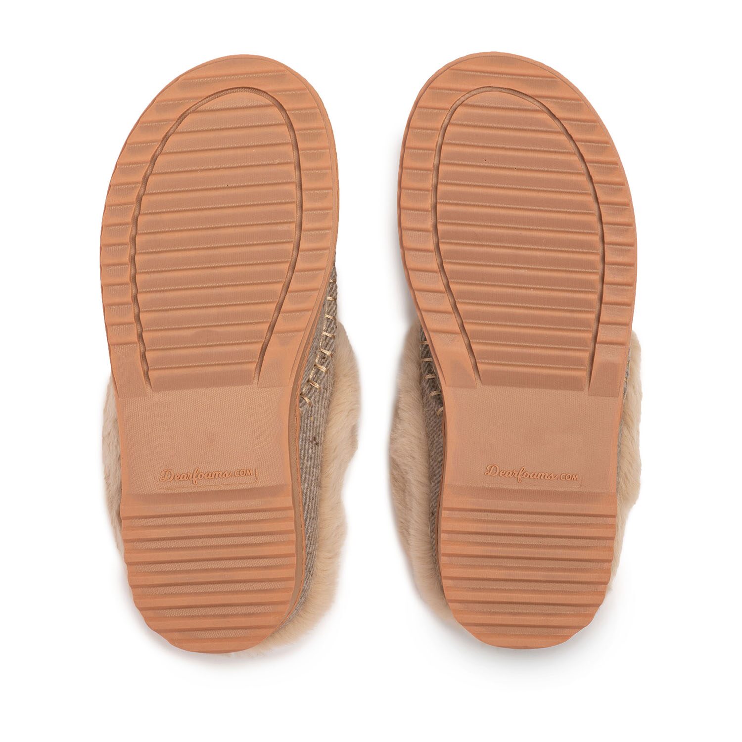 Dearfoams Nyla Moc Toe Womens Moccasin Slippers