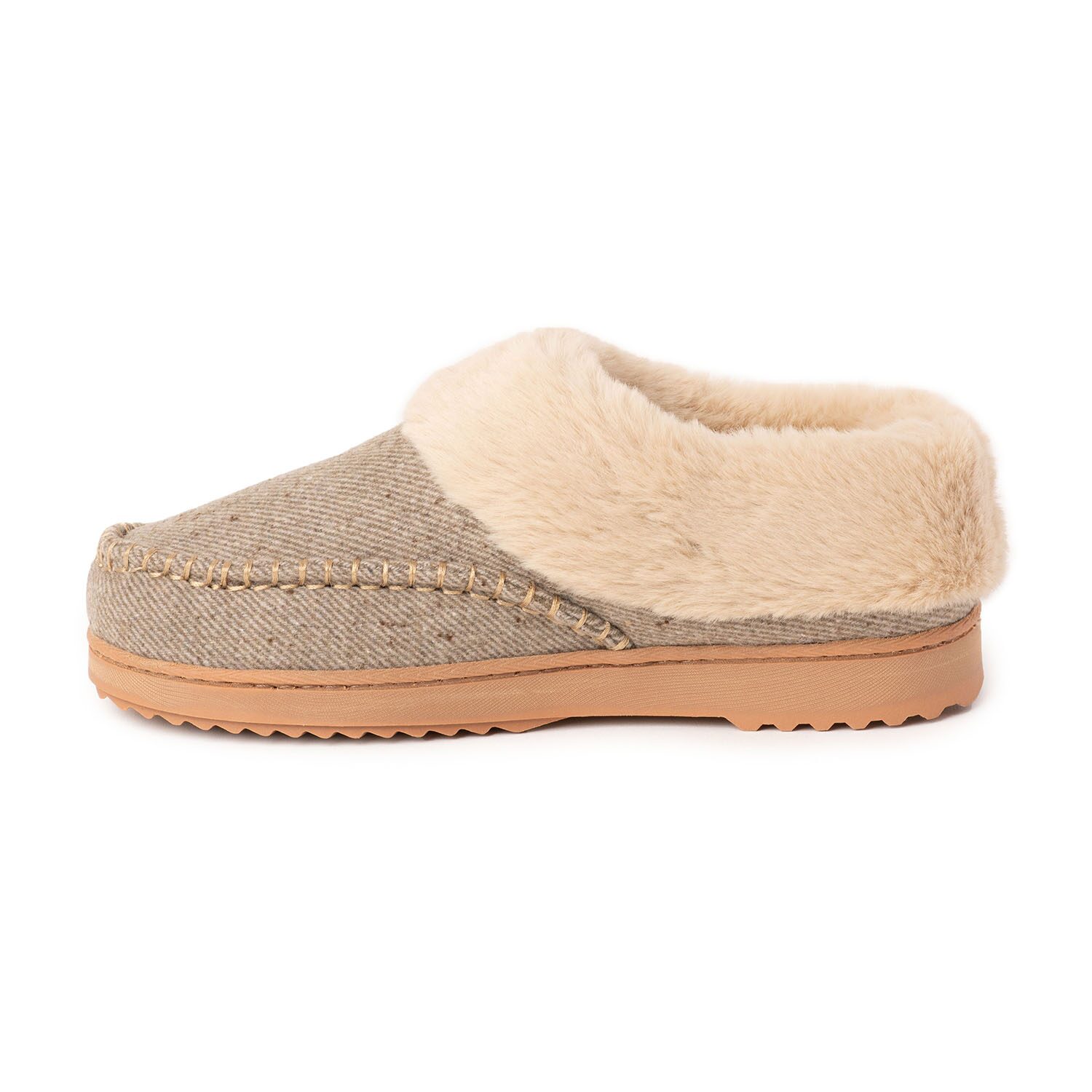 Dearfoams Nyla Moc Toe Womens Moccasin Slippers