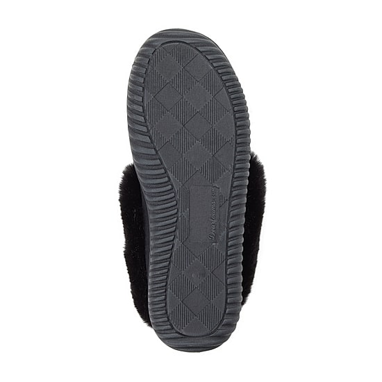 Dearfoams Ryland Cabin Moc Womens Moccasin Slippers