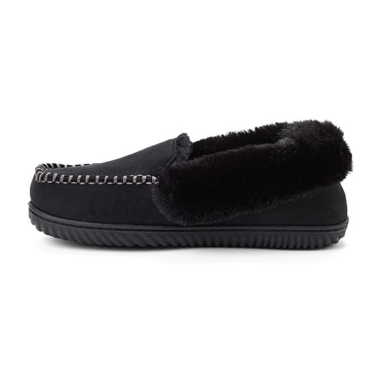 Dearfoams Ryland Cabin Moc Womens Moccasin Slippers