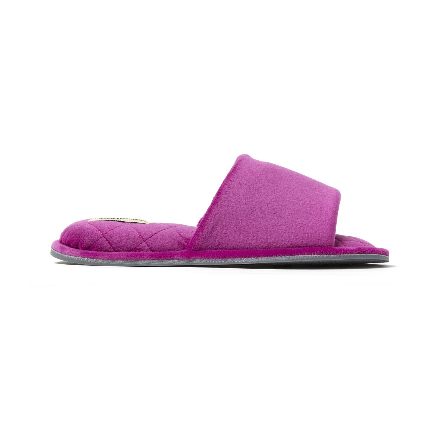 Dearfoams Beatrice Velour Womens Slip-On Slippers