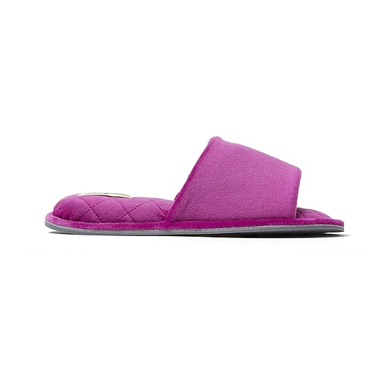 Dearfoams Beatrice Velour Womens Slip-On Slippers