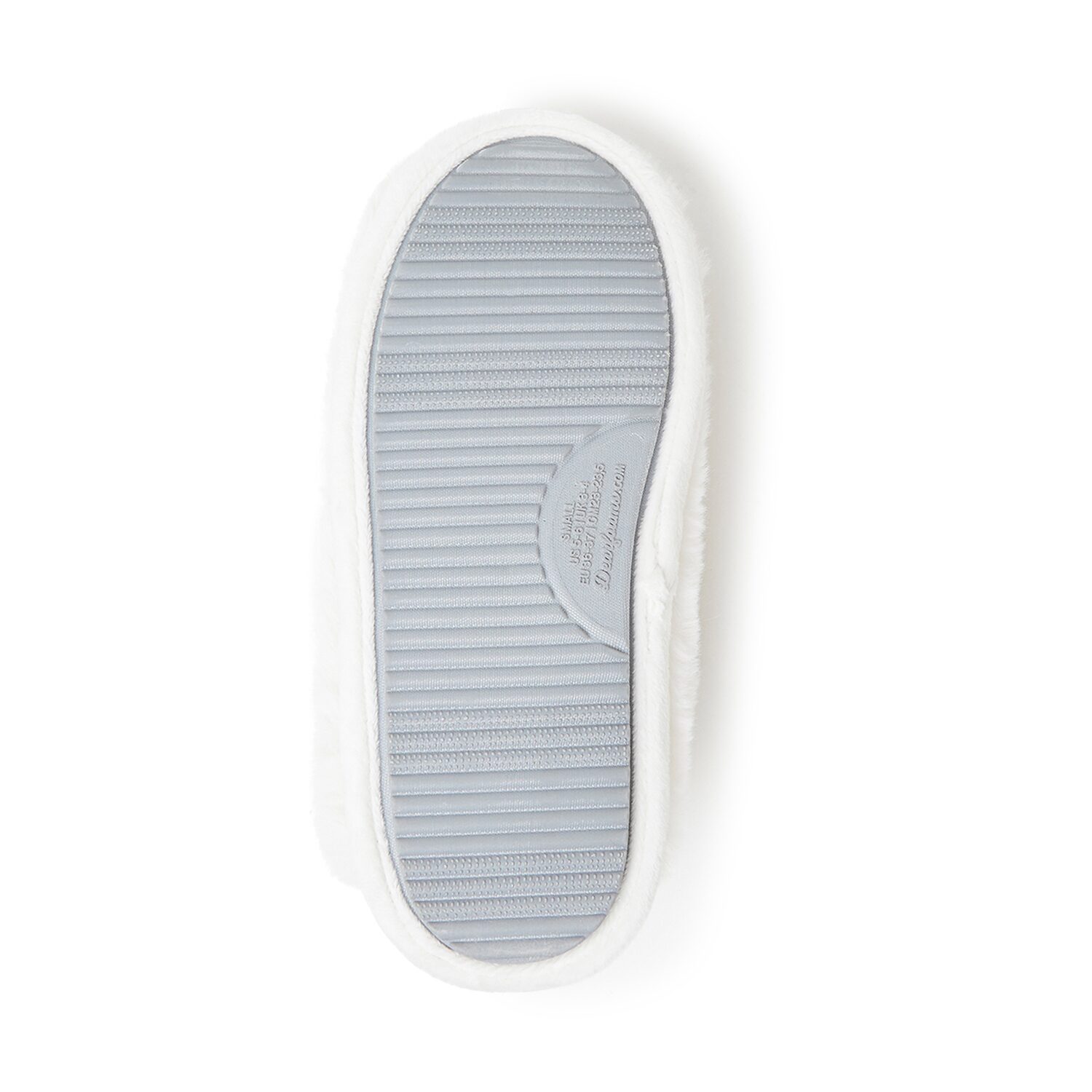 Dearfoams Bailey Scuff Womens Memory Foam Slip-On Slippers