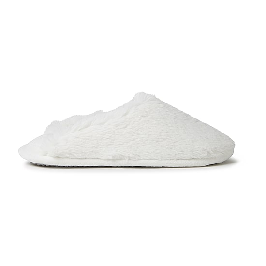 Dearfoams Bailey Scuff Womens Memory Foam Slip-On Slippers
