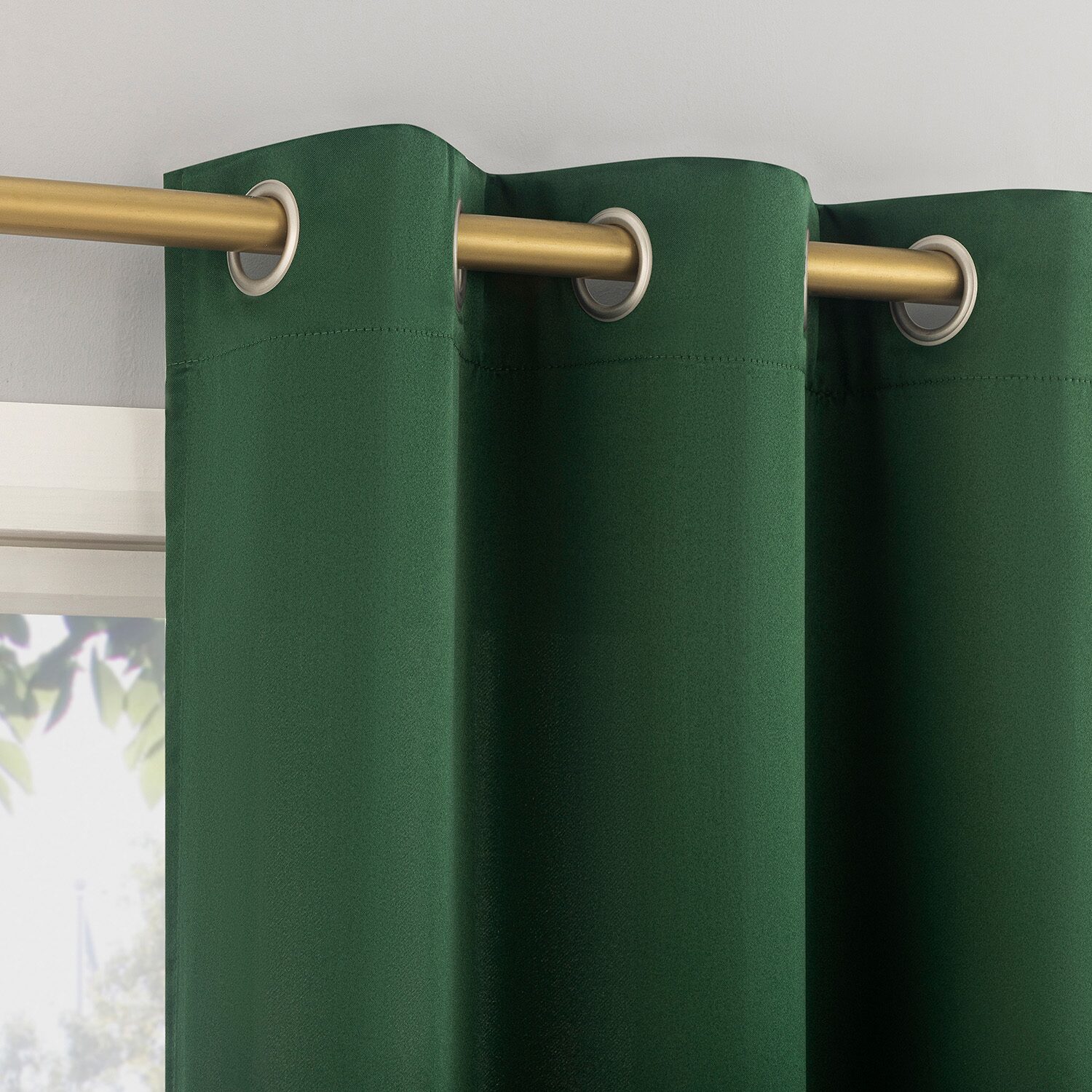 No 918 Cassiel Grommet Top Room Darkening Set of 2 Curtain Panel