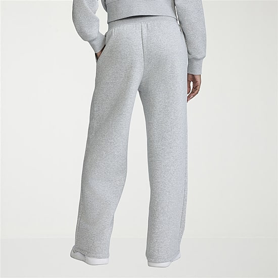 Champion Womens Wide Leg Mid Rise Regular Fit Fleece Sweatpant