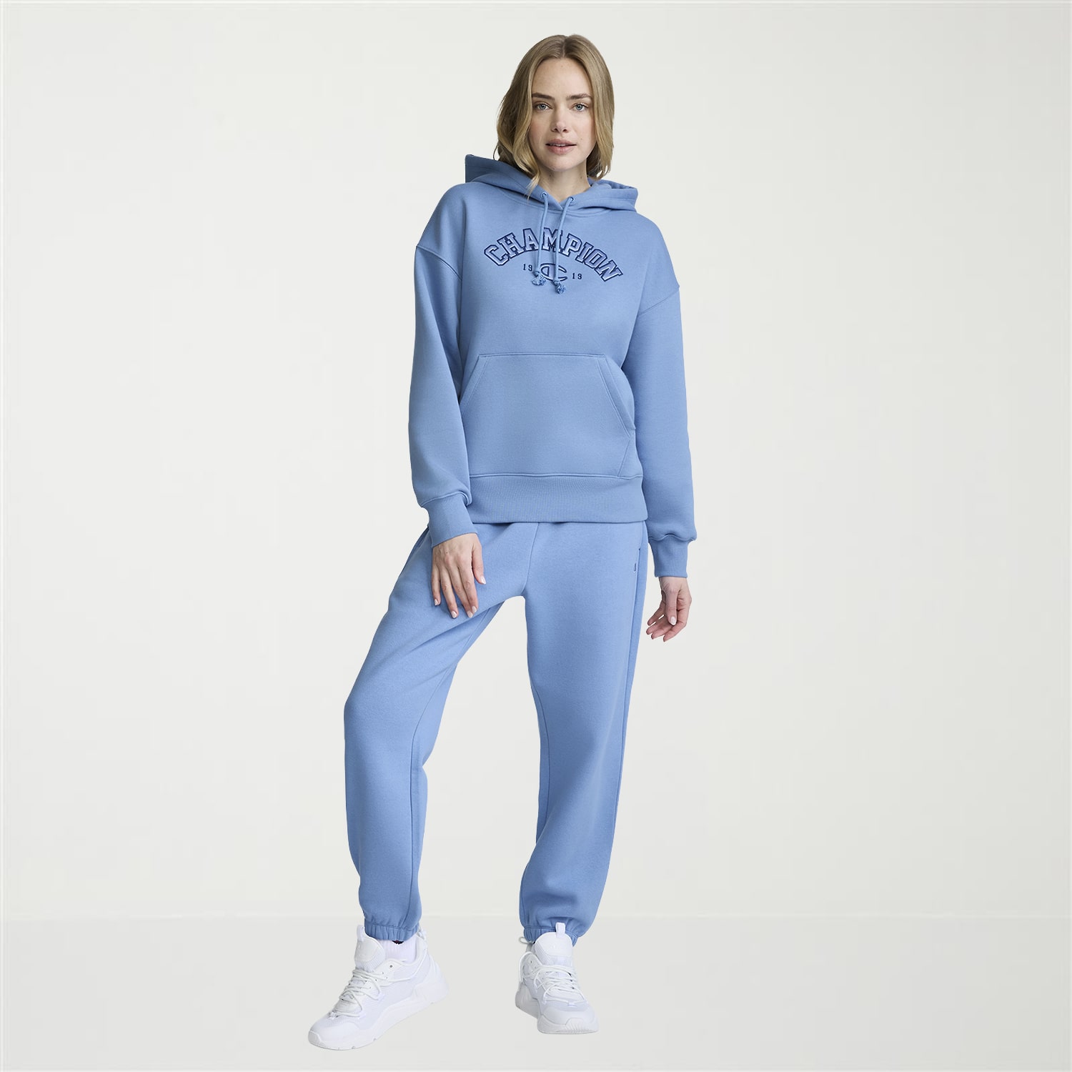 Champion Womens Long Sleeve Fleece Zipper Active Hoodie