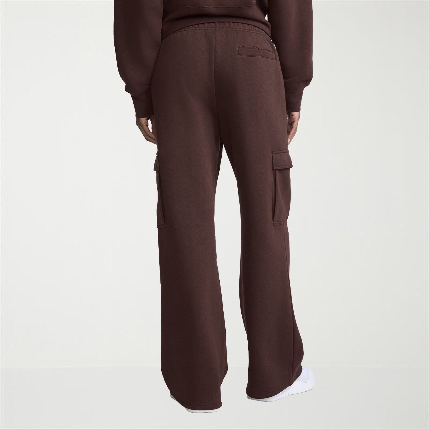 Champion Womens Drawstring Waist Wide Leg Mid Rise Regular Fit Fleece Sweatpant