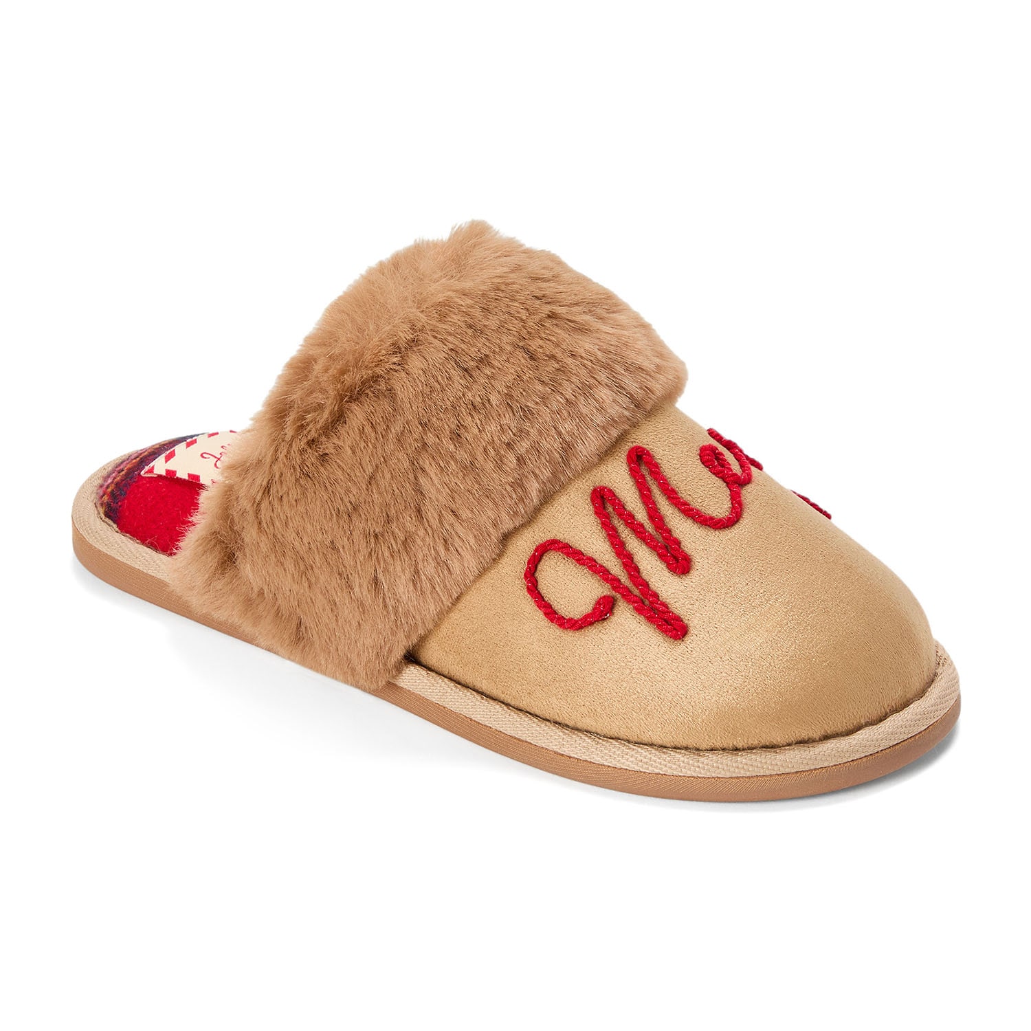 Dearfoams Cozy Women'S Scuff Womens Slip-On Slippers