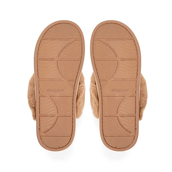 Dearfoams Cozy Women'S Scuff Womens Slip-On Slippers