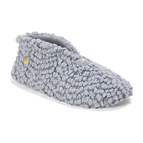 Dearfoams Unwind Slipper Sock Womens Slip-on Slippers In Gray