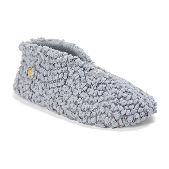 Dearfoams Unwind Slipper Sock Womens Slip-On Slippers