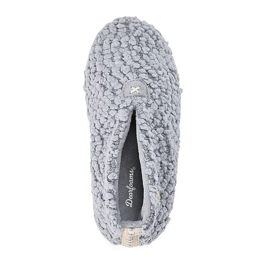 Dearfoams Unwind Slipper Sock Womens Slip-On Slippers