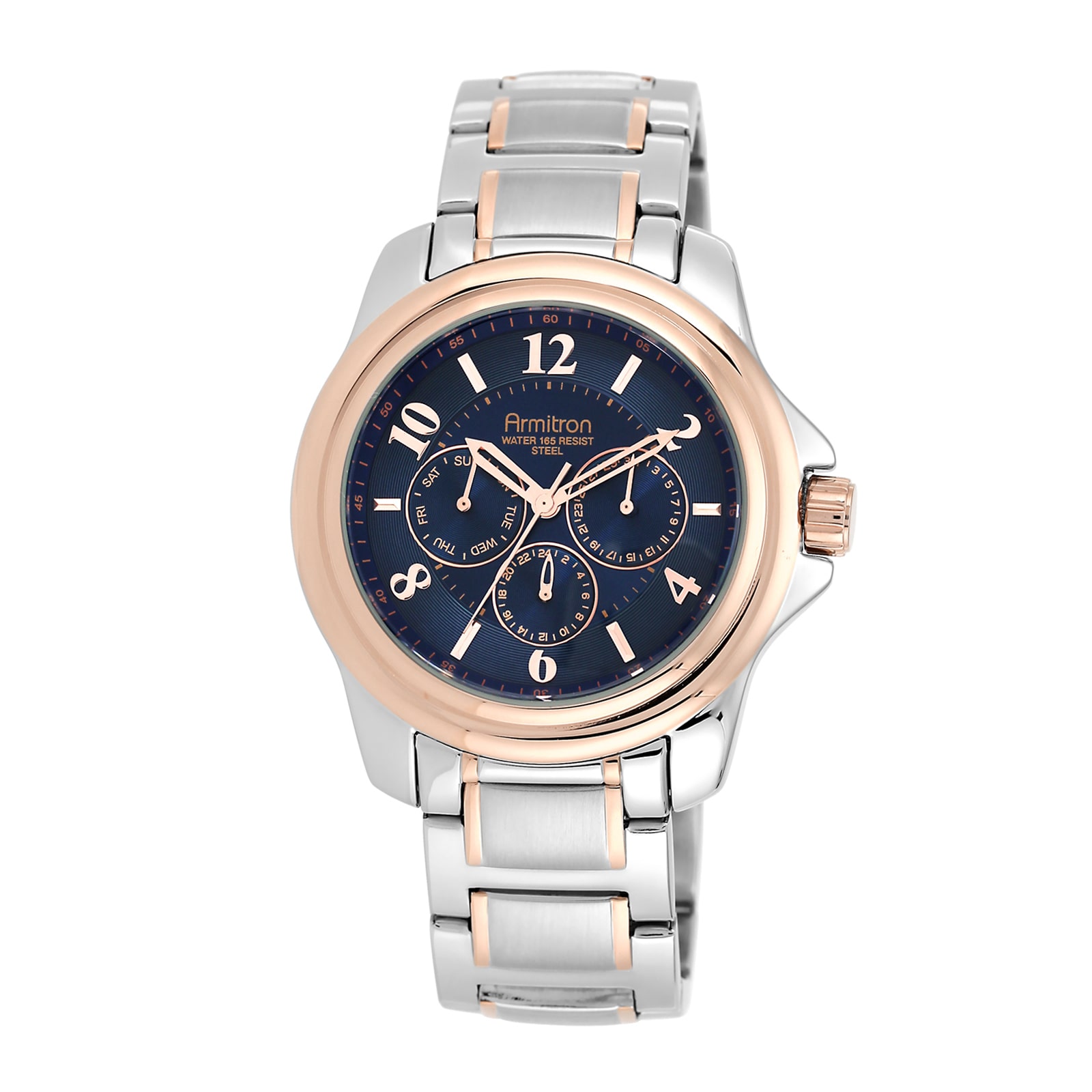 Armitron® All Sport® Mens Two-Tone Stainless Steel Chronograph Watch