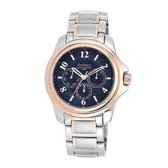 Armitron® All Sport® Mens Two-Tone Stainless Steel Chronograph Watch