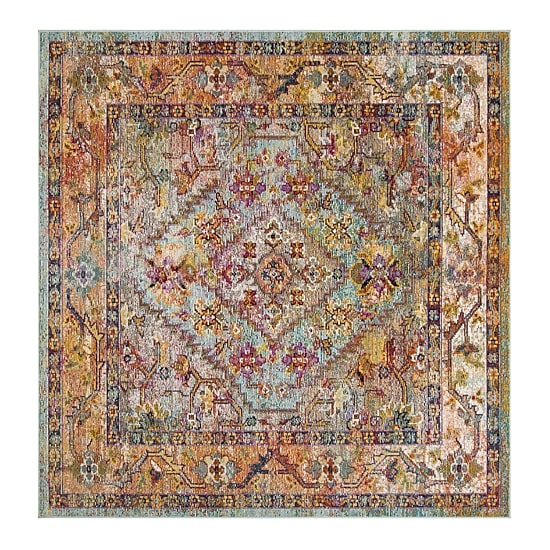 Safavieh Crystal Collection Brooklyn Oriental Square Area Rug