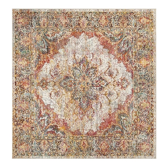 Safavieh Crystal Collection Milford Oriental Square Area Rug
