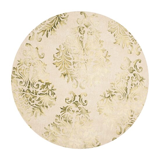 Safavieh Dip Dye Collection Collin Floral Round Area Rug