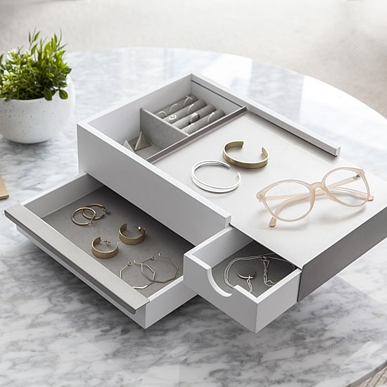 Umbra Stow-It 2-Drawer 2-Compartment Drawer Storage
