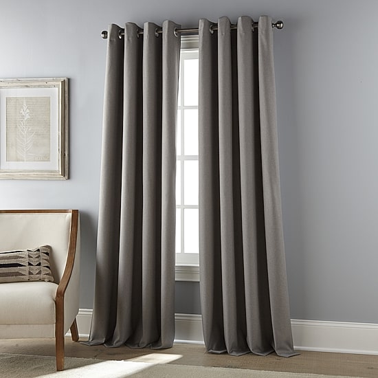 Stratford Park Azalia Grommet Top Blackout Single Curtain Panel
