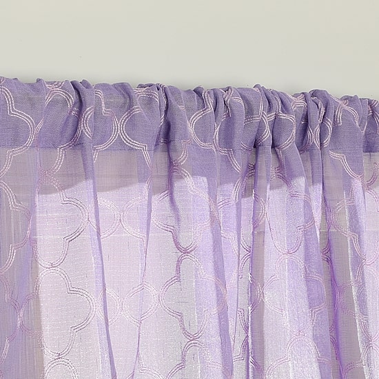 Stratford Park Alyana Rod Pocket Tailored Valance