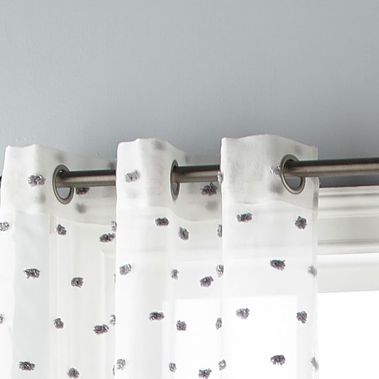 Stratford Park Celyn Grommet Top Sheer Set of 2 Curtain Panel