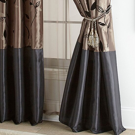 Stratford Park Patryk Rod Pocket Light-Filtering Set of 4 Curtain Panel