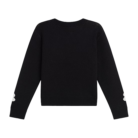 by&by girl Big Kid Girls Round Neck Long Sleeve Pullover Sweater