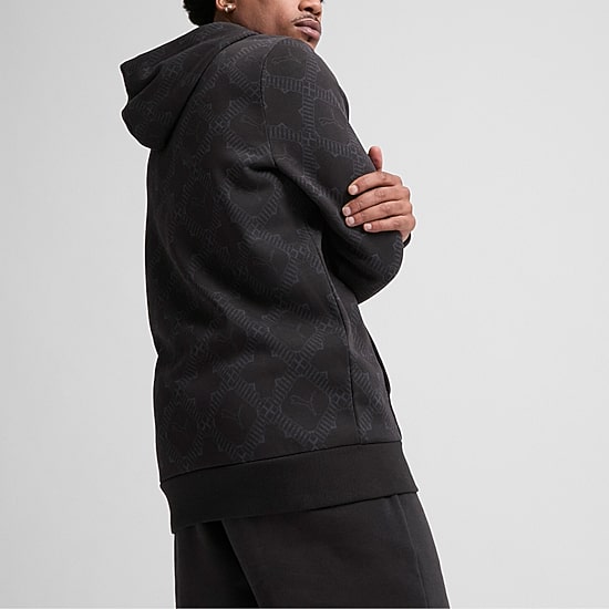 PUMA Mens Long Sleeve Fleece Active Hoodie
