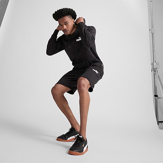PUMA Mens Long Sleeve Fleece Active Hoodie