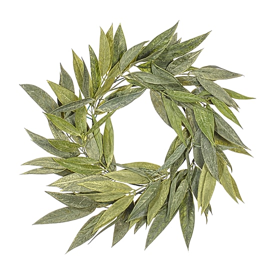 Vickerman 24" Green Muddy White Willow Wreath X 20