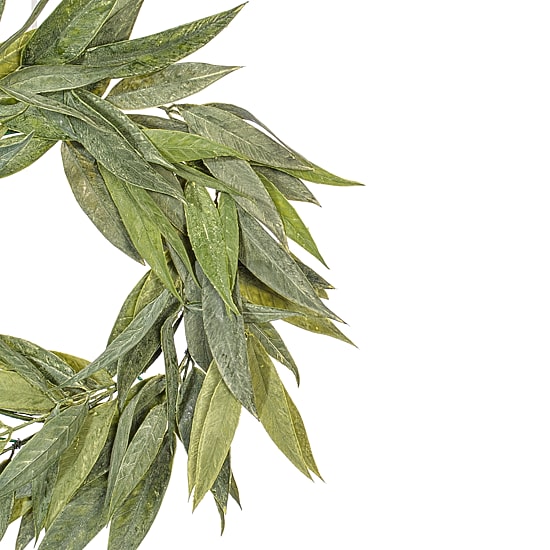 Vickerman 24" Green Muddy White Willow Wreath X 20