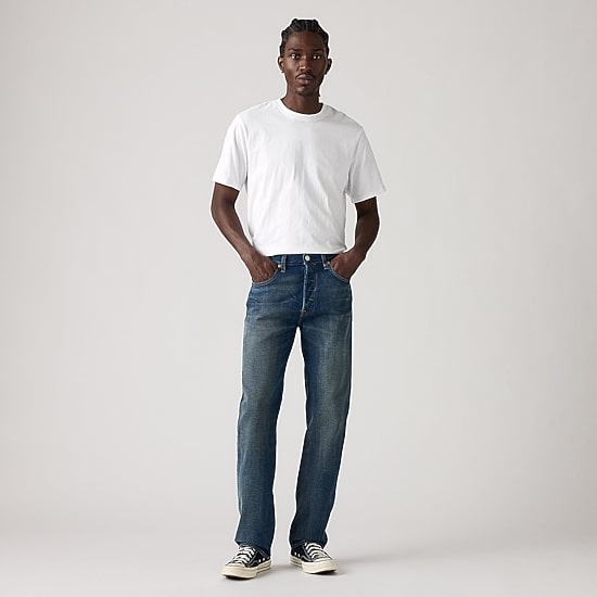 Levi's® Mens 501™ Stretch Fabric Regular Fit Straight Leg Jean